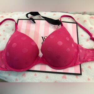 Pink Push-up Bra - 32D